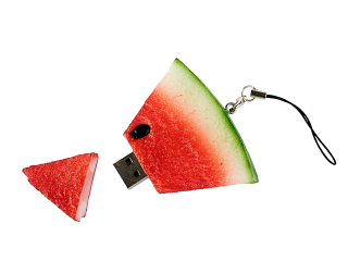 Illustration for article titled Brando's Chicken, Pork, Pizza and Watermelon USB Drives Are Phenomenally Delicious